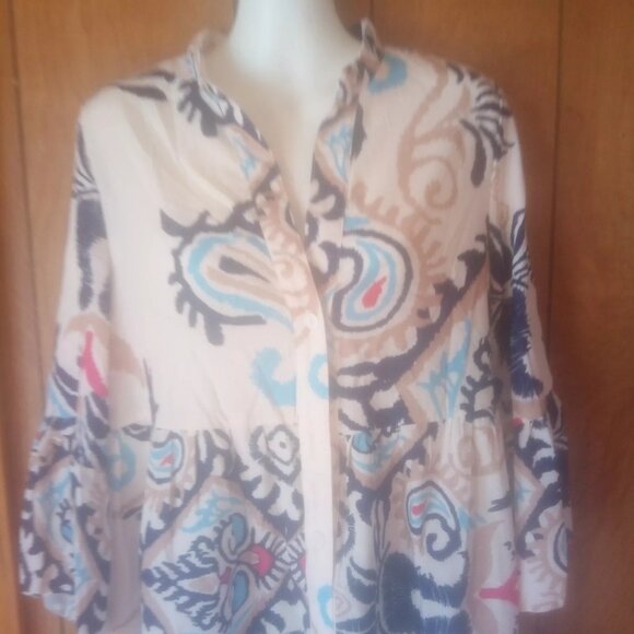 Women's Multicolor Dress Size S - Picture 3 of 5